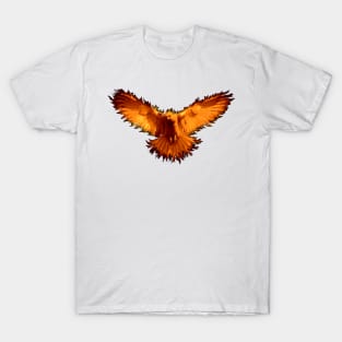 Flaming War Dove T-Shirt